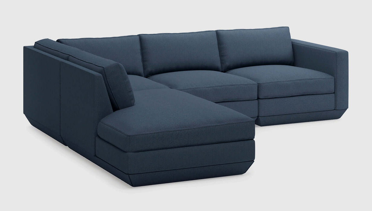 Hanson Navy / Left Facing