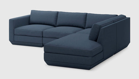 Podium Modular 4PC Lounge Sectional B