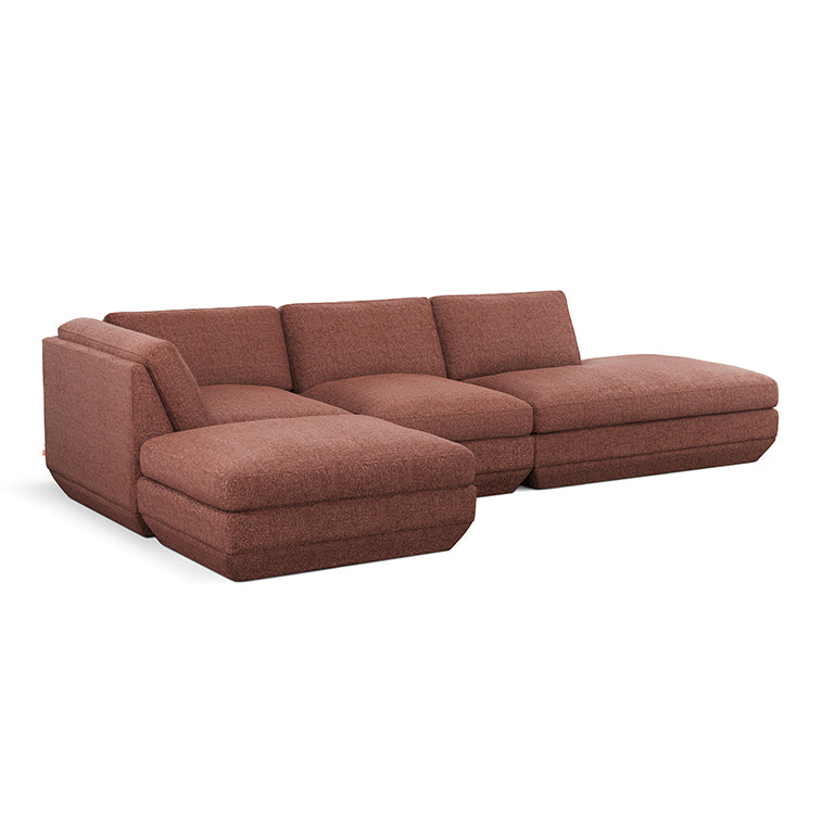 Podium Modular 4PC Lounge Sectional B