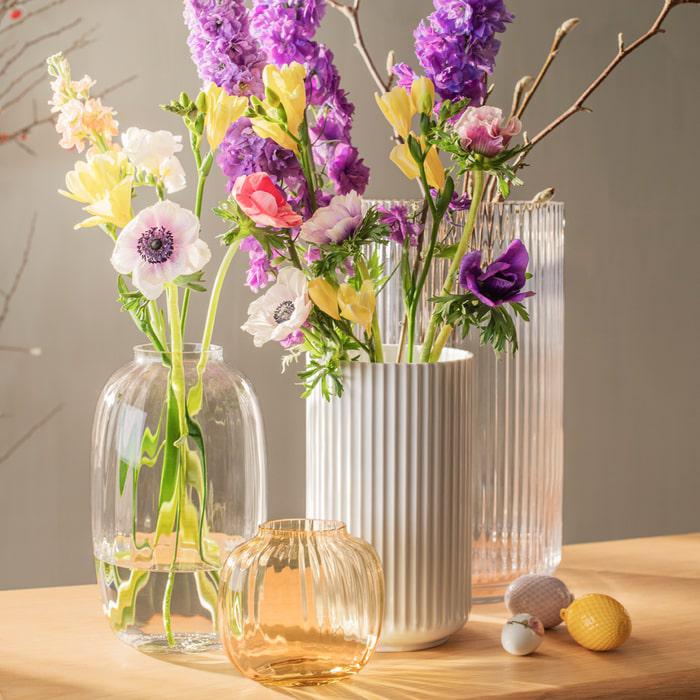 Holmegaard Primula Vase, H: 10"
