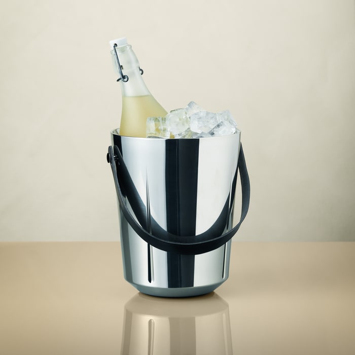 Rosendahl Grand Cru Barware Champagne Bucket, Steel, H: 13"
