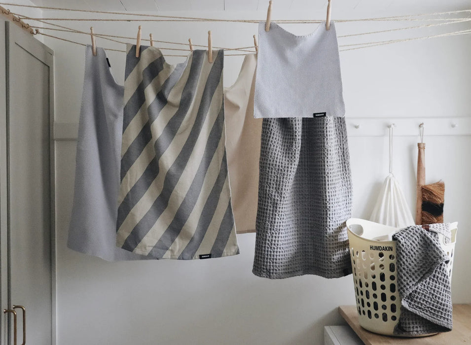 Recycled Cotton Tea Towels - 2 pack - Blue Candy