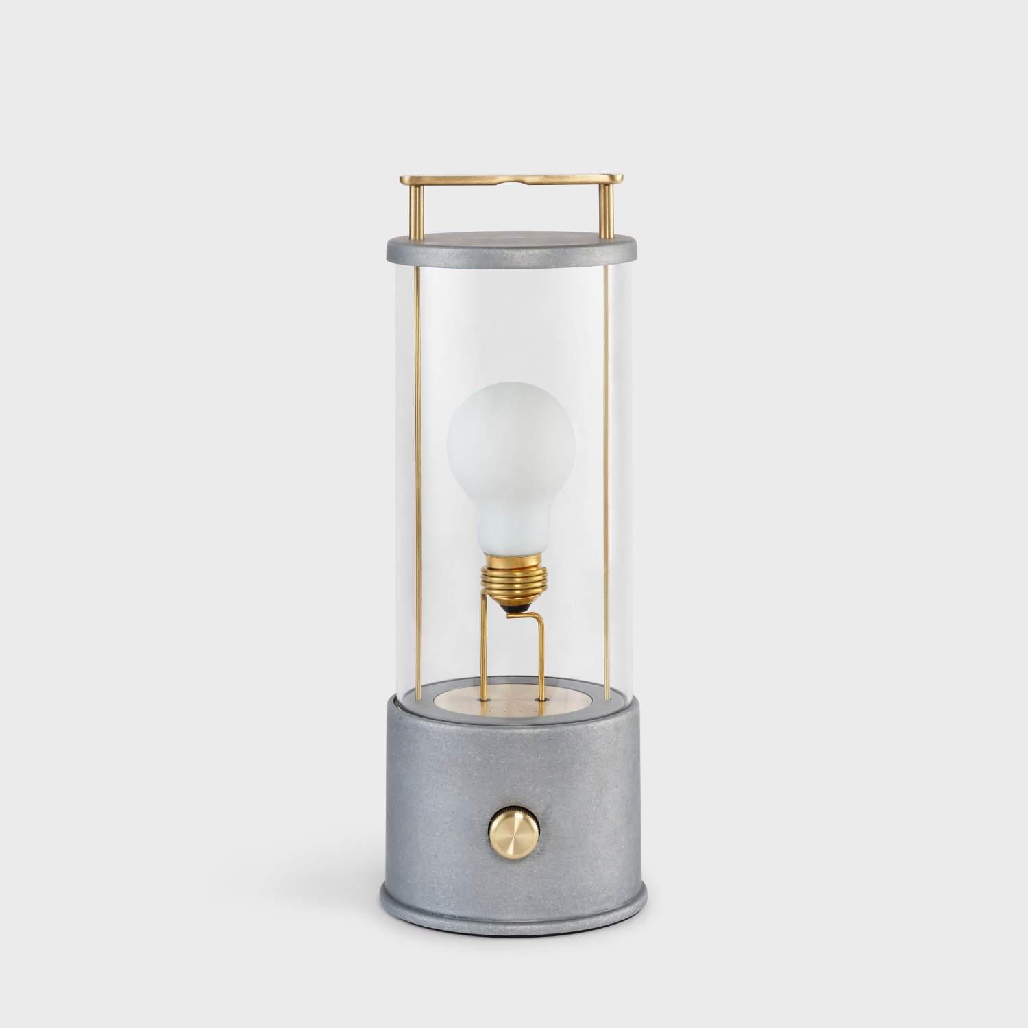 The Rugged Muse Portable Lamp in Raw Aluminium