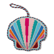 Needlepoint Icon Ornament - Seashell