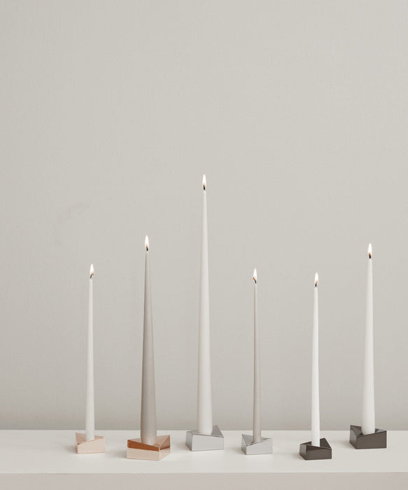 Reflect Candle Holder - Small - Chrome