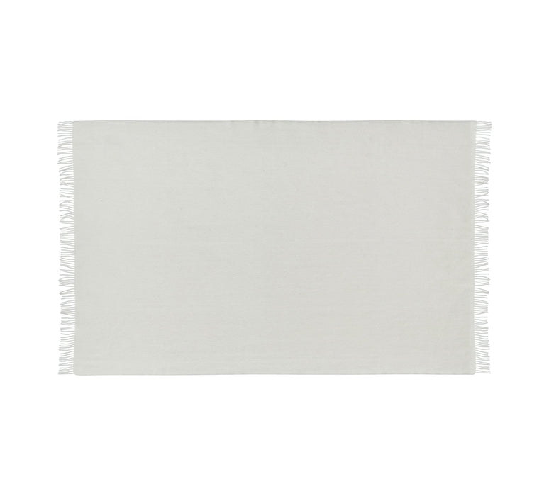 Silkeborg Uldspinderi Samsø Throw 140x240 cm Throw 0100 White