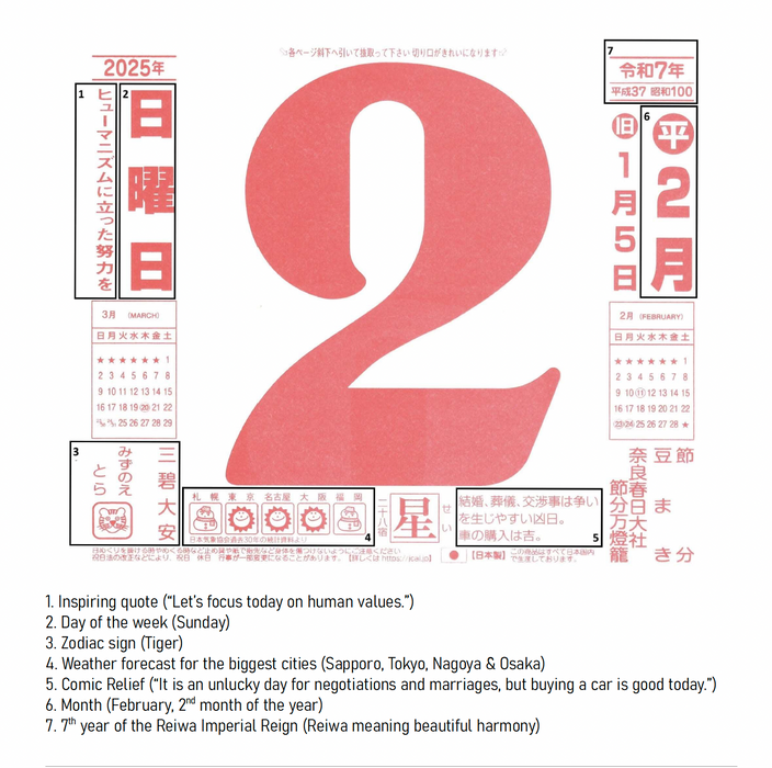 Nagaoka Shoten - 2027 Wall Calendar