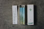 Traditional Japanese Multi-Colored Candle Set of Three