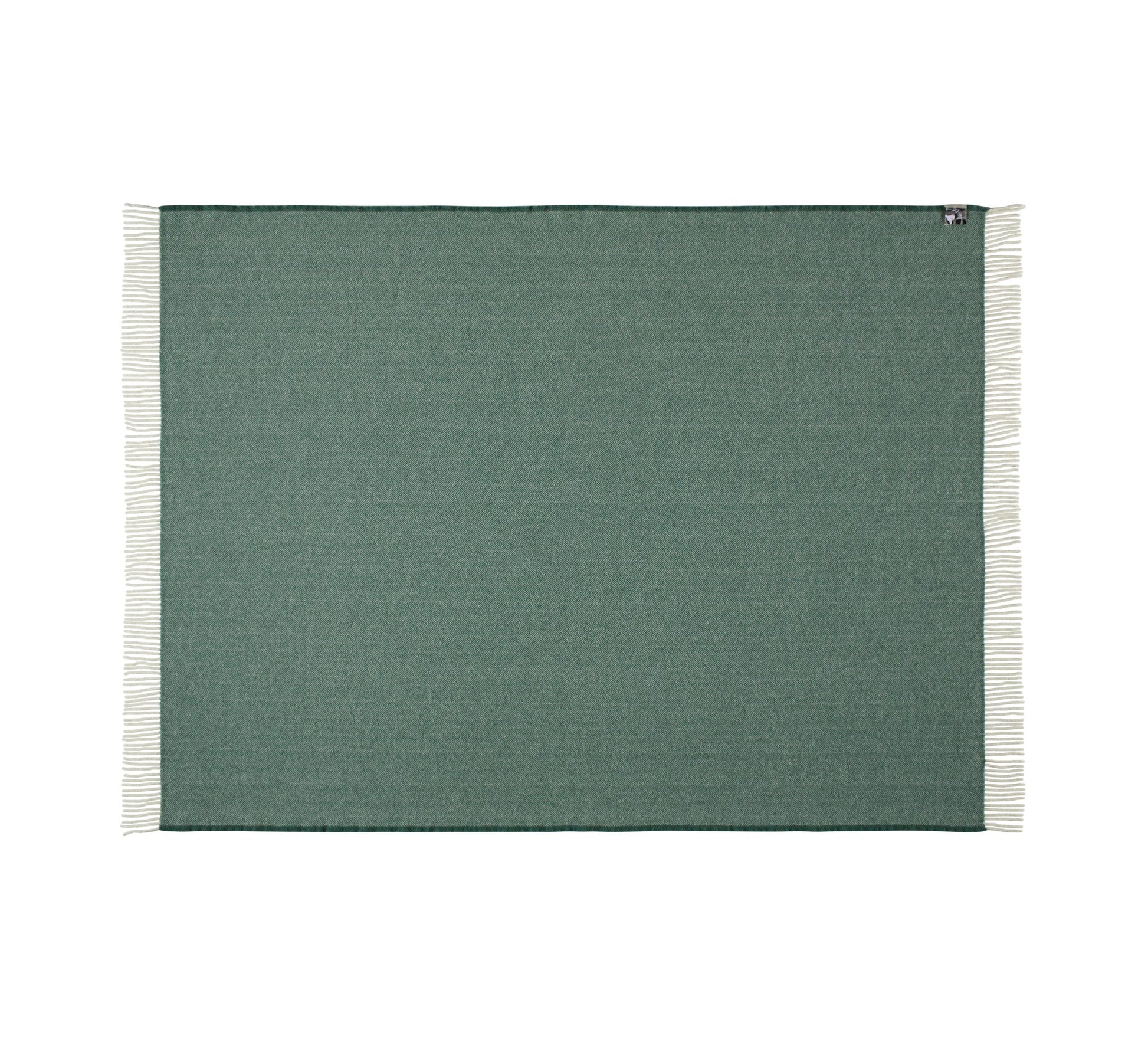 Silkeborg Uldspinderi Sevilla Throw 130x190 cm Throw 5295 Pine Green