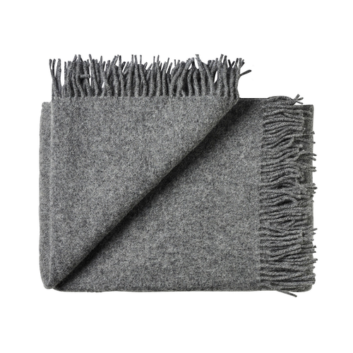 Silkeborg Uldspinderi Season Throw - Dark Nordic Grey