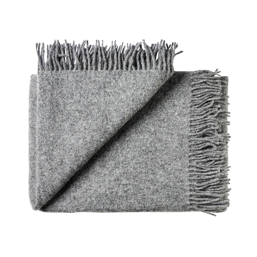 Silkeborg Uldspinderi Season Throw - Medium Grey