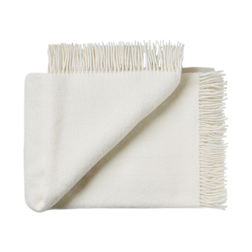 Silkeborg Uldspinderi Season Throw - White