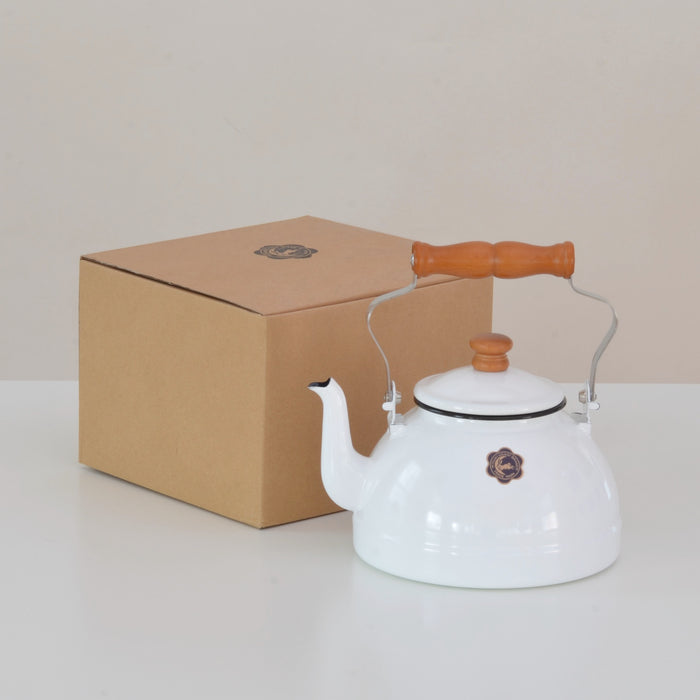 Tsukiusagi-jirushi - Enamel Kettle - 2.2L