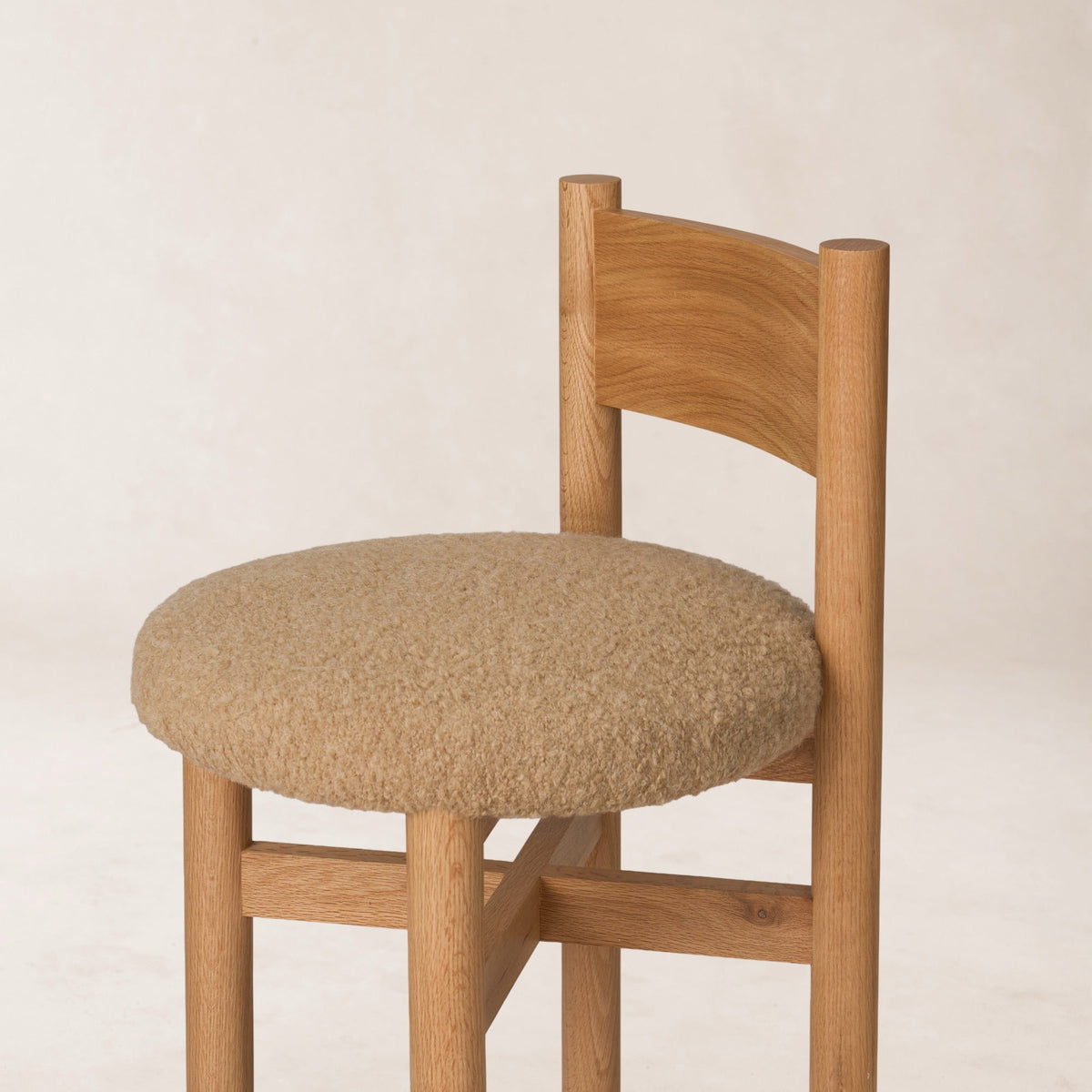 Teddy Counter Stool - Camel