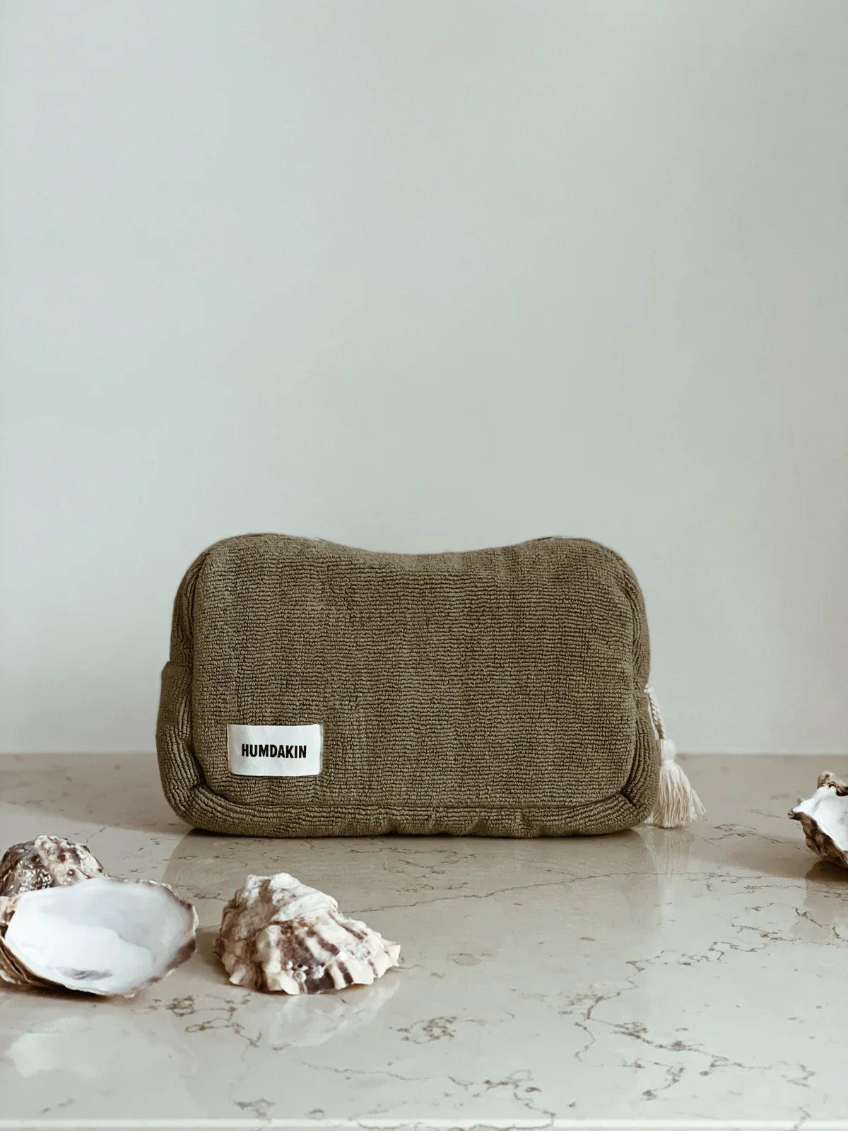 Terry Toiletry Bag - Green Tea