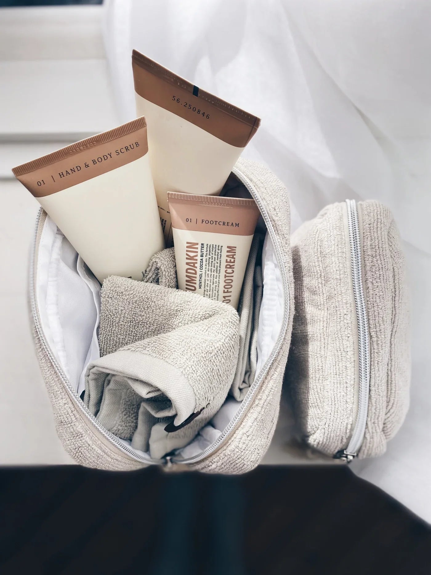 Cosmetic Bag - Light Stone