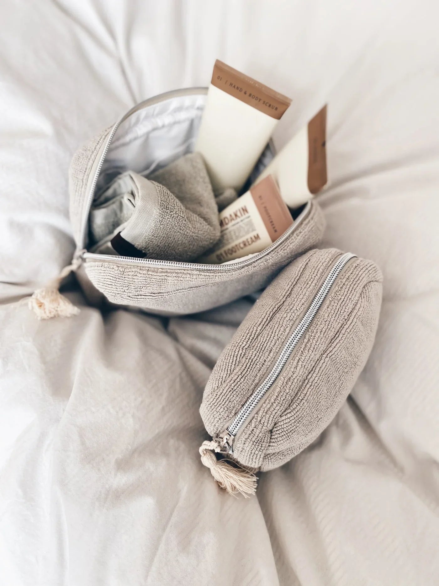 Cosmetic Bag - Light Stone