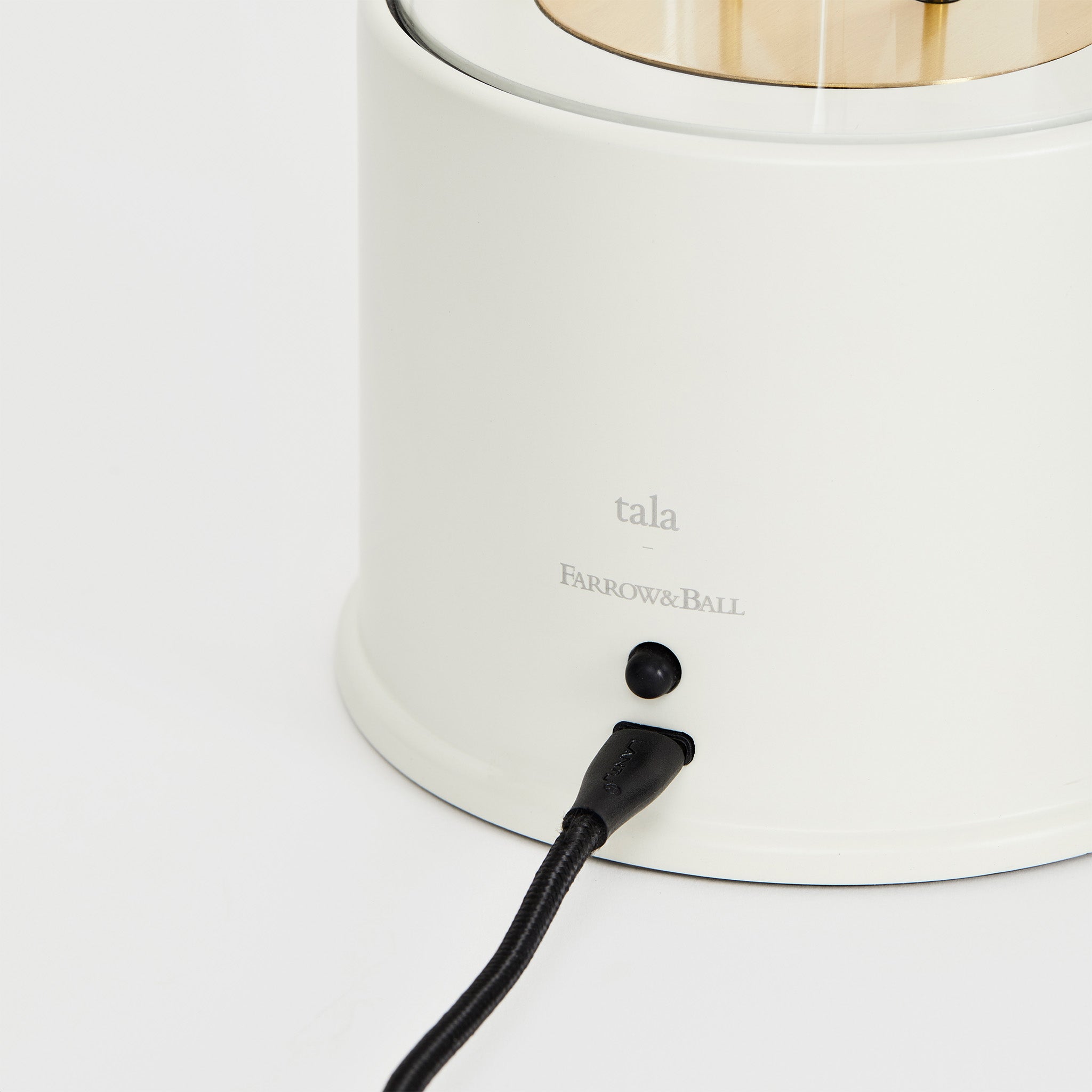 The Muse Portable Lamp in Candlenut White - Set of 2