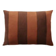 The Sweater Polychrome Cushion - Orange/Brown