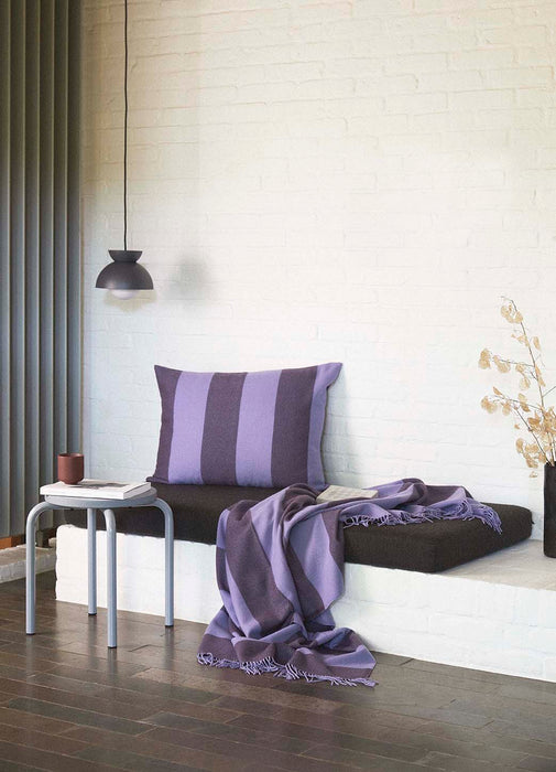 The Sweater Polychrome Cushion - Lavender / Purple