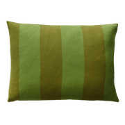 The Sweater Polychrome Cushion - Green / Sage