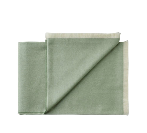 Silkeborg Uldspinderi Trujillo 130x200 cm Throw Sage Green 1255