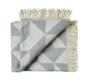 Silkeborg Uldspinderi Twist a Twill Throw 130x190 cm Throw 1095 Light Grey