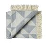 Silkeborg Uldspinderi Twist a Twill Throw 130x190 cm Throw 1095 Light Grey