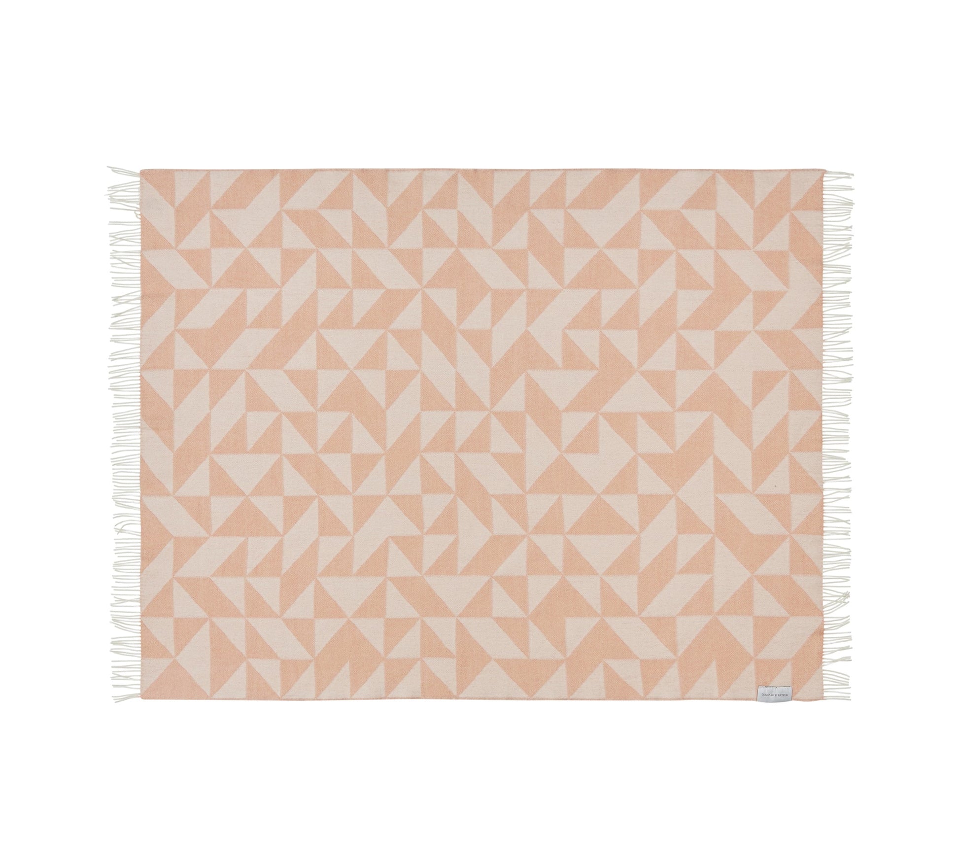 Silkeborg Uldspinderi Twist a Twill Throw 130x190 cm Throw 1163 Rose