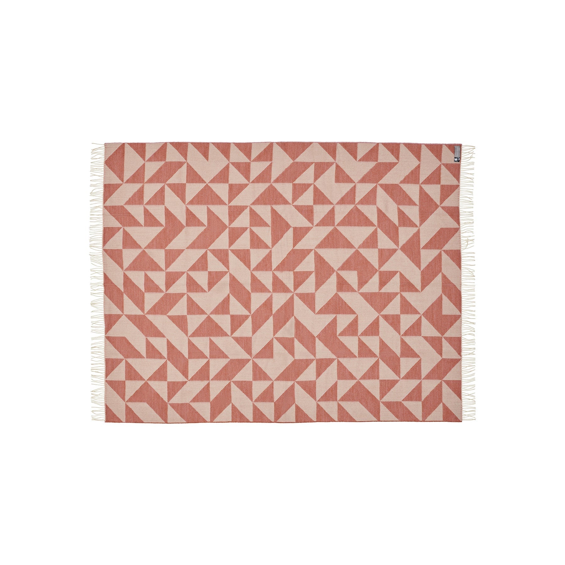 Twist a Twill Throw - Rusty Rose
