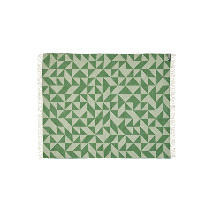 Twist a Twill Throw - Maple Green