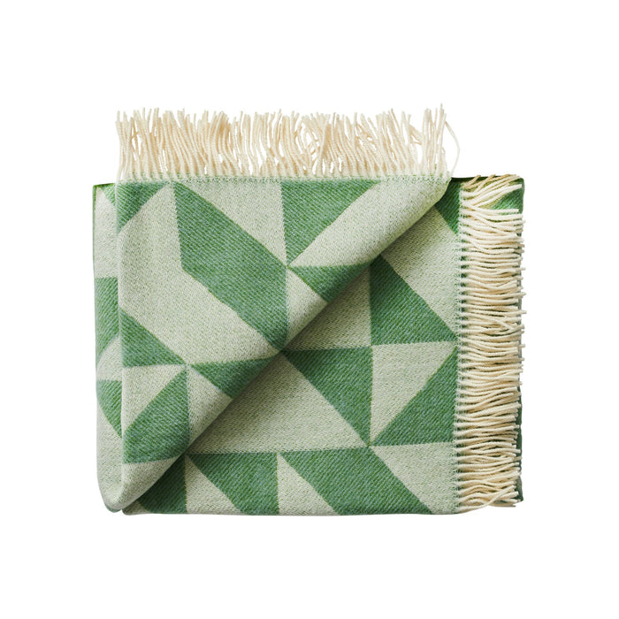 Twist a Twill Throw - Maple Green