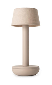 Two Table Light Beige/Beige Linen