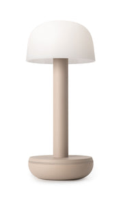 Two Table Light Beige PC Frosted