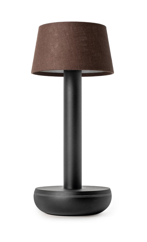 Two Table Light Black/Brown Linen