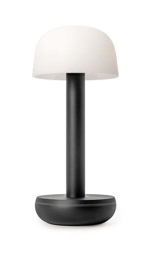 Two Table Light Black PC Frosted