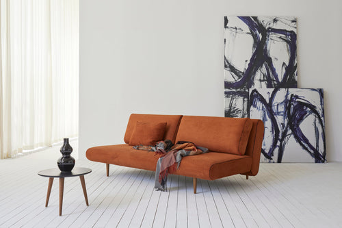 Unfurl Lounger Sofa, Dark Wood