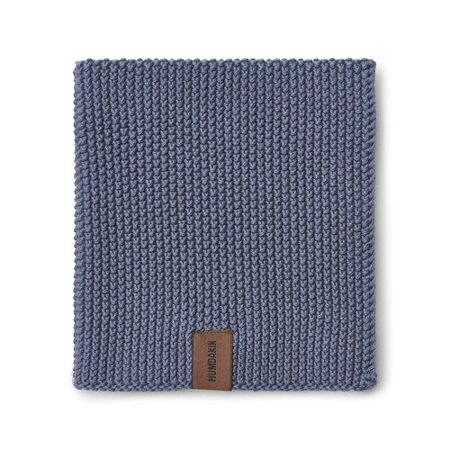 Humdakin Knitted Dishcloth - Blue Stone