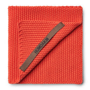 Knitted Dishcloth - Red Grape