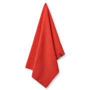 Knitted Kitchen Towel - Red Grape