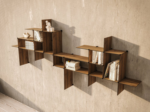 Up The Wall Shelf Walnut, Bent Hansen