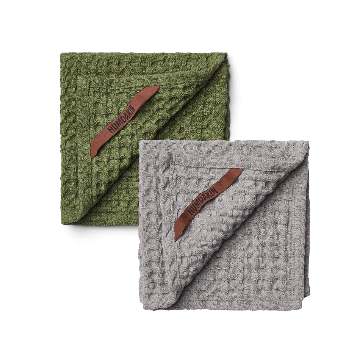 Waffle Dishcloth - Fern - 2 pack
