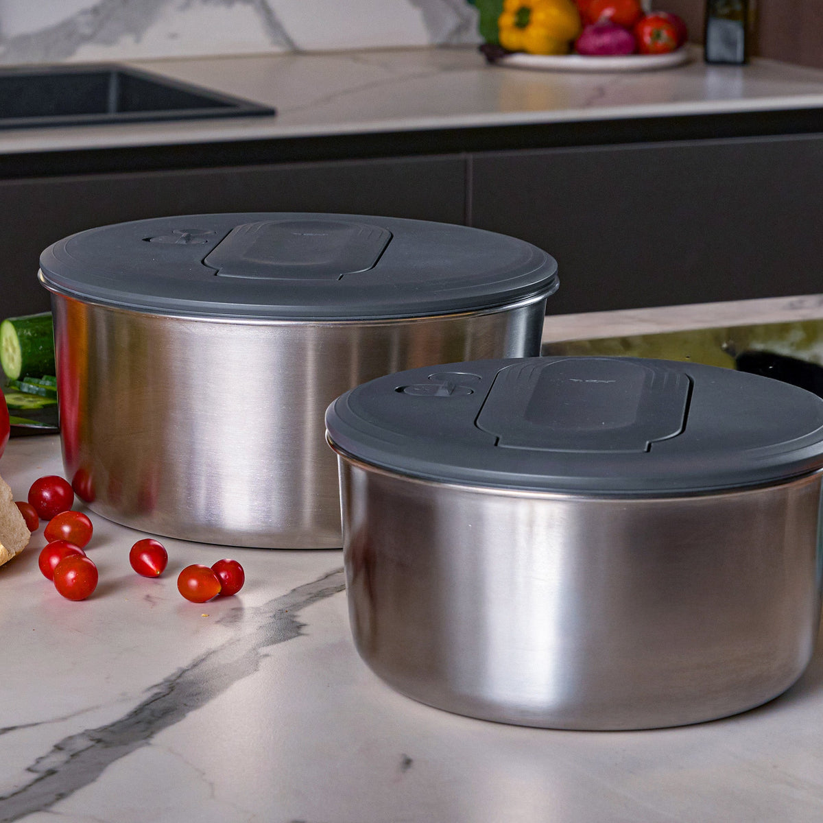 Zyliss Swift Dry Salad Spinner Stainless Steel