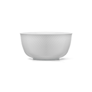 Lyngby Porcelæn Rhombe Bowl, White