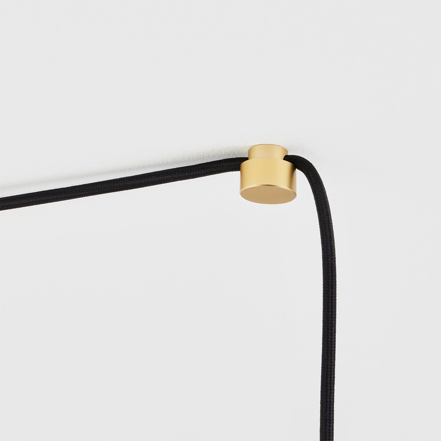 Voronoi I Plug-In Pendant in Brass