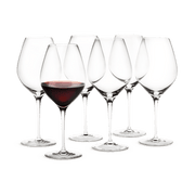 Holmegaard Cabernet Burgundy Glass, Clear, 23.3 Oz, 6 Pcs.
