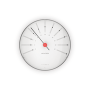 Arne Jacobsen Bankers Thermometer, White, Ø: 4.7"