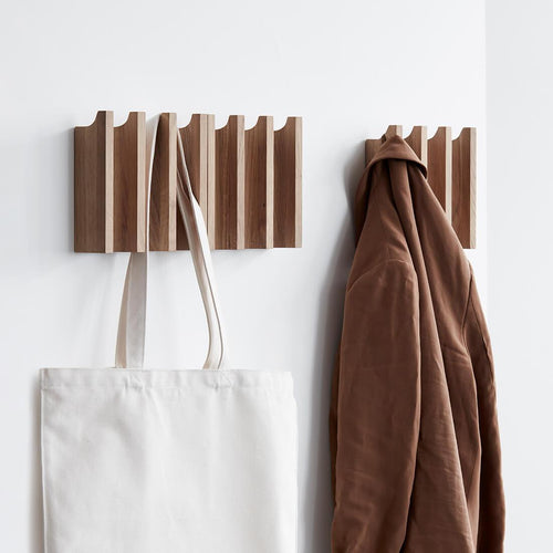 kristina dam studio column coat rack oak 