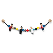 Kay Bojesen Pram Chain, Multi, H: 4.1"