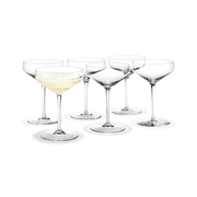 Holmegaard Perfection Cocktail Glass, Clear, 12.8 Oz, 6 Pcs.